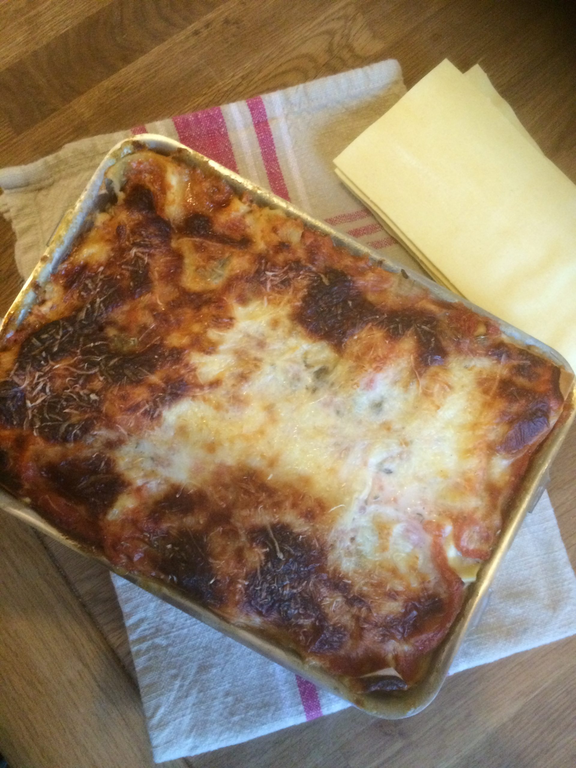 You are currently viewing LASAGNES POULET-AUBERGINES