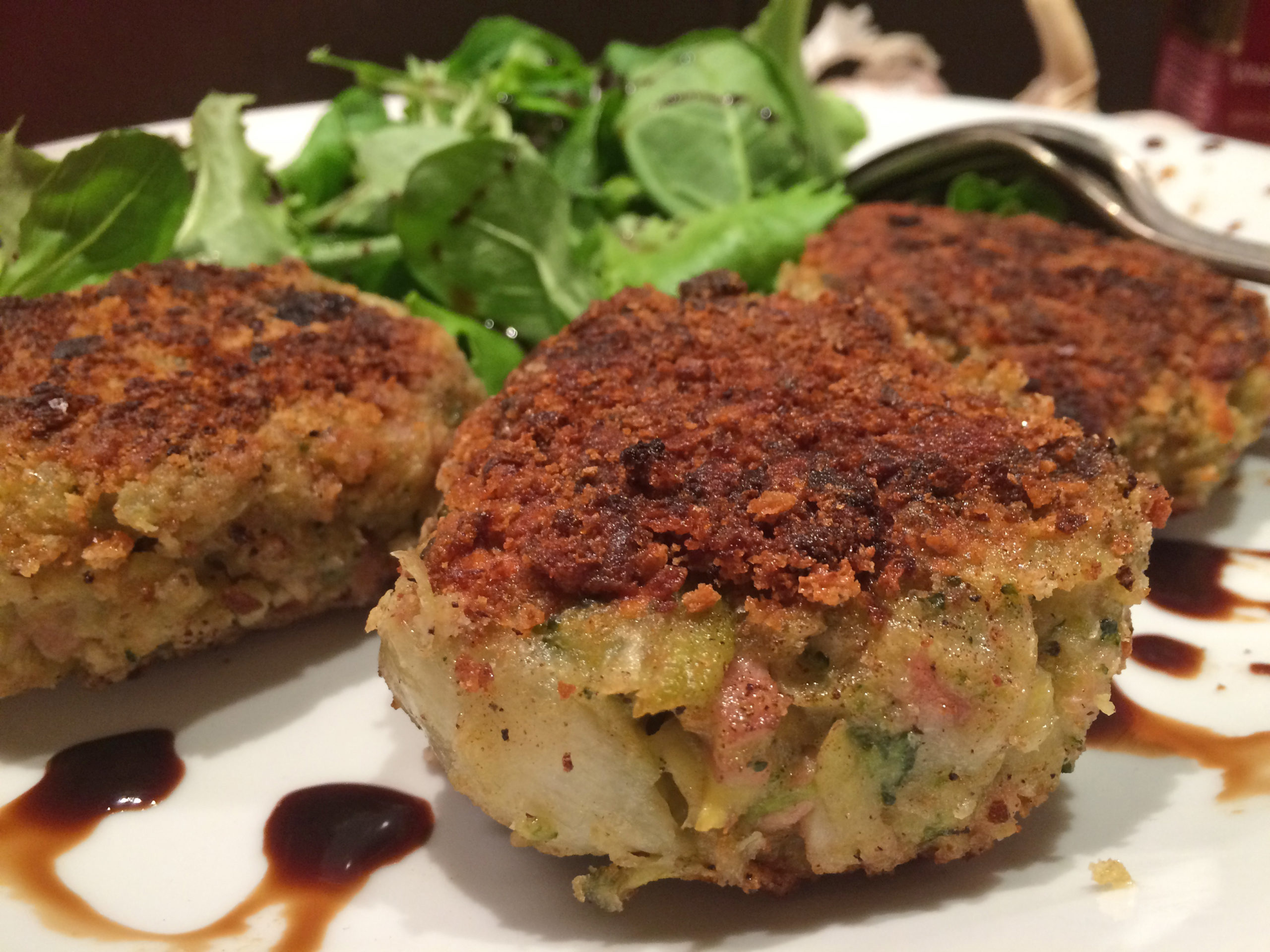 Lire la suite à propos de l’article CROQUETTES DE POMMES DE TERRE AUX BROCOLIS